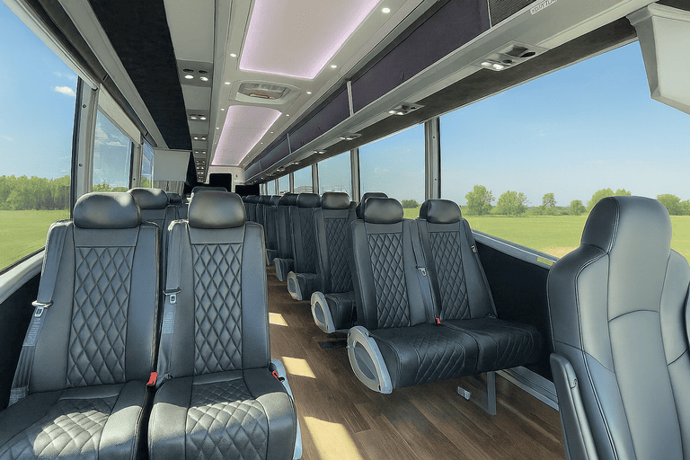 coach bus in Sugar Land