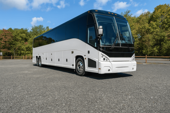 Coach Bus Sugar Land 56 Passenger Charter Bus