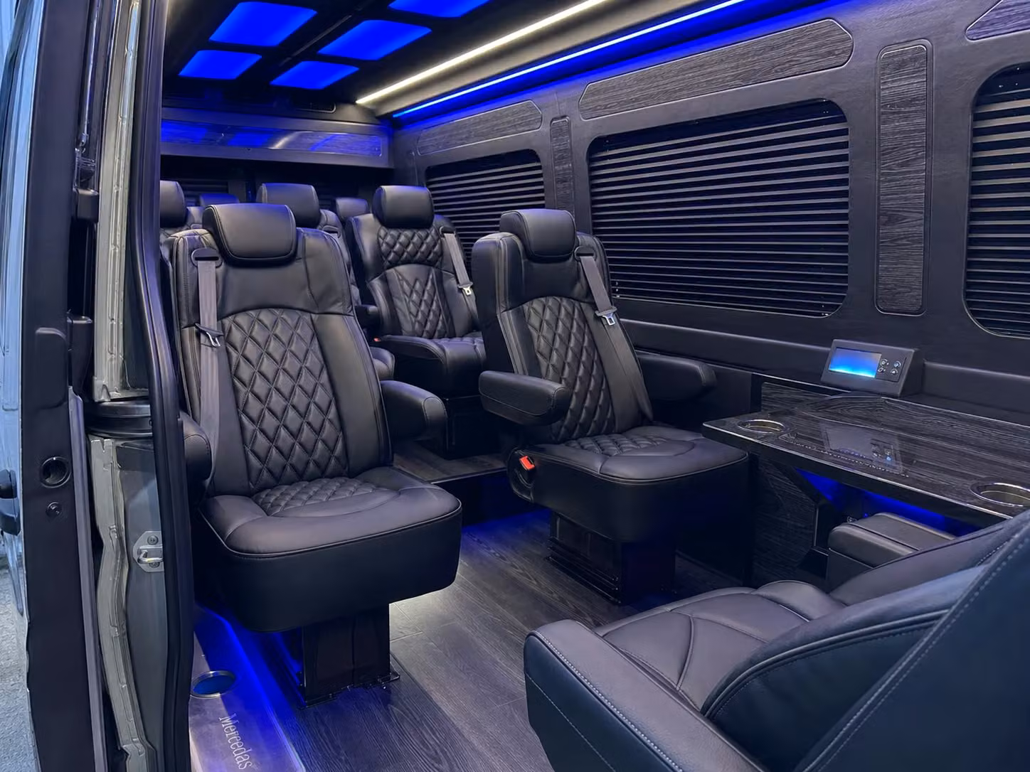 sprinter van transportation for groups and events across sugar land